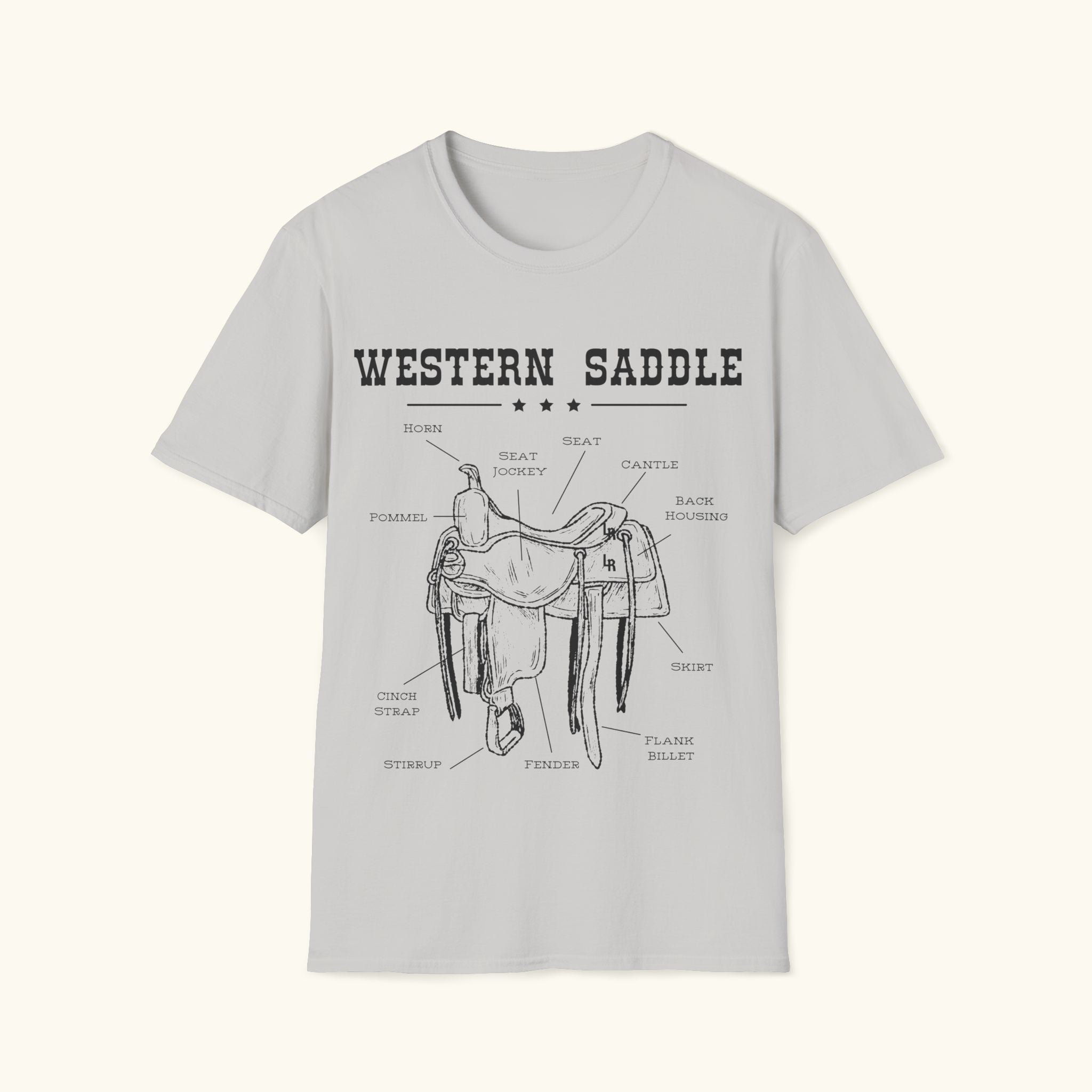 Western Saddle Graphic Tee
