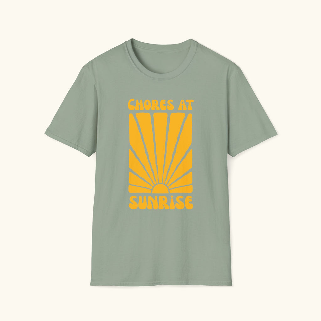 Sunrise Chores T-Shirt