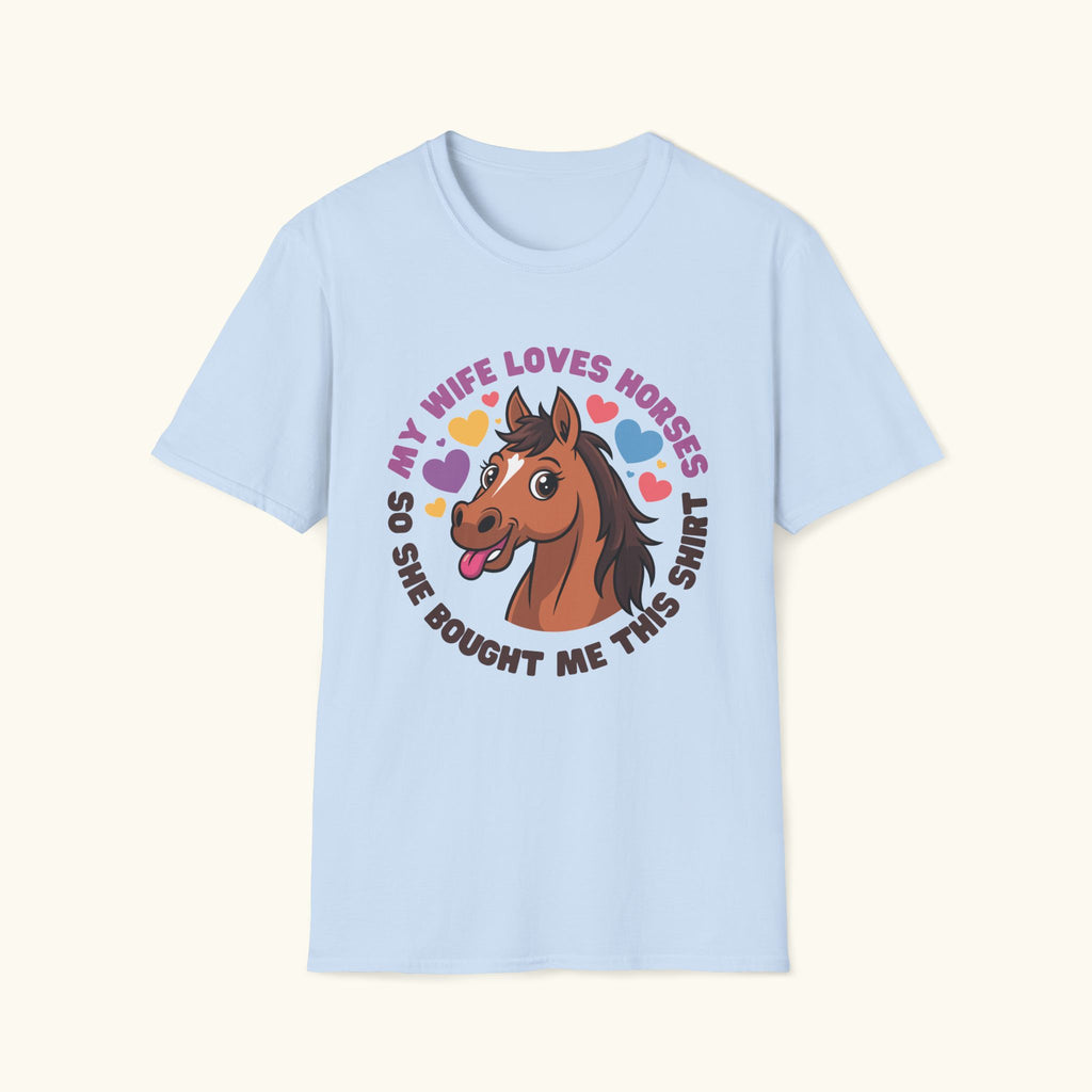 Wife Loves Horses T-Shirt