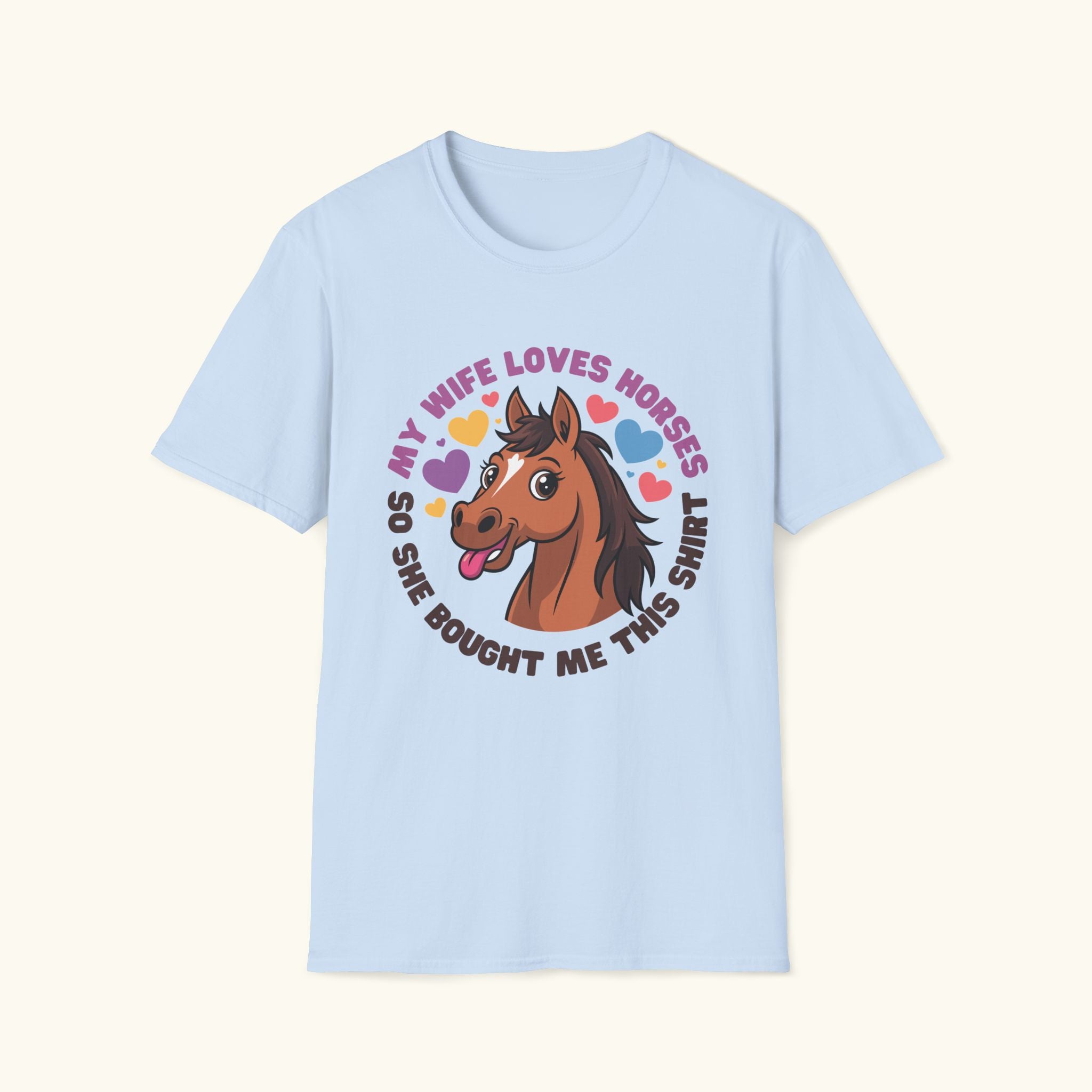 Wife Loves Horses T-Shirt