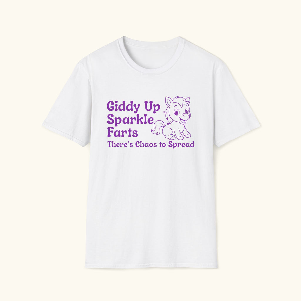 Giddy Up Sparkle Farts T-Shirt