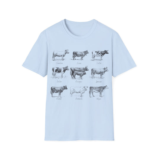 Vintage Cattle Breeds T-Shirt