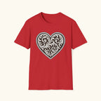 Western Scroll Heart T-Shirt