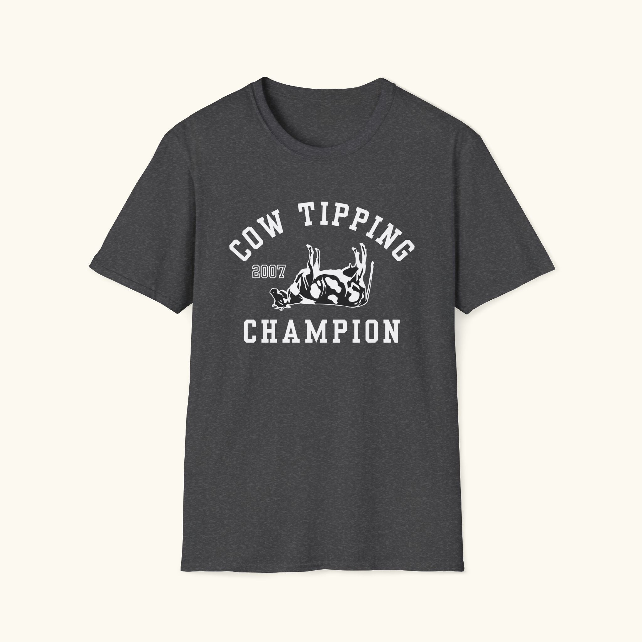 Cow Tipping Champion T-Shirt