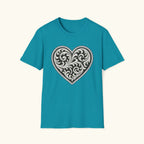 Western Scroll Heart T-Shirt