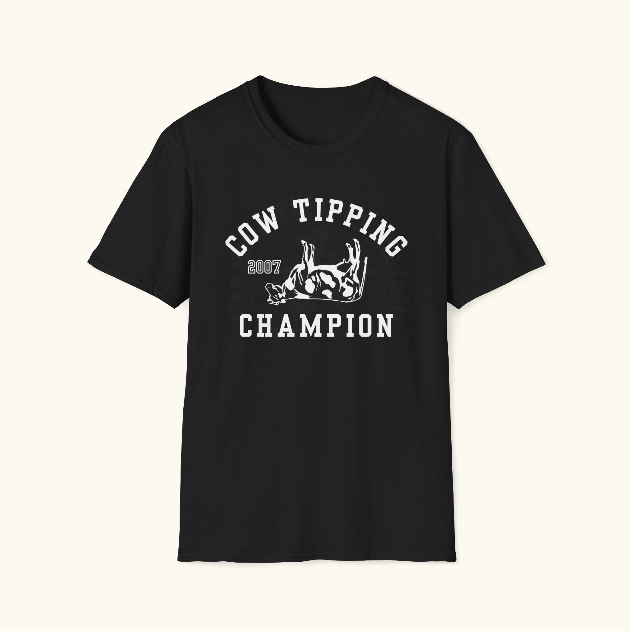 Cow Tipping Champion T-Shirt