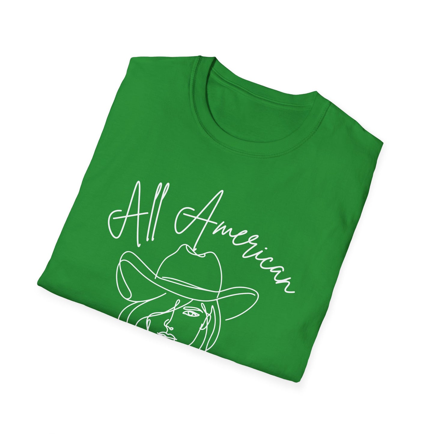 All American Sweetheart Cowgirl Graphic Tee