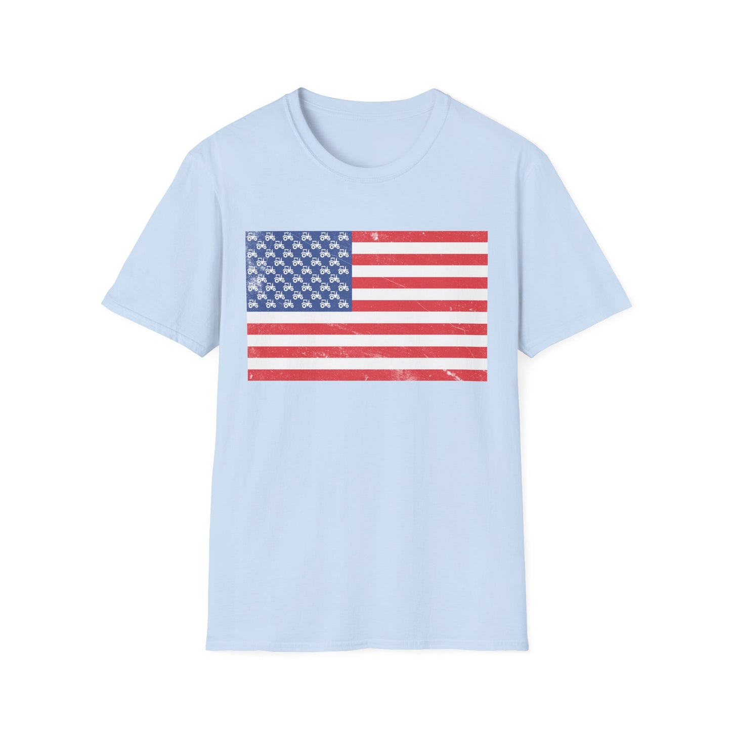 Farming USA Flag Graphic Tee