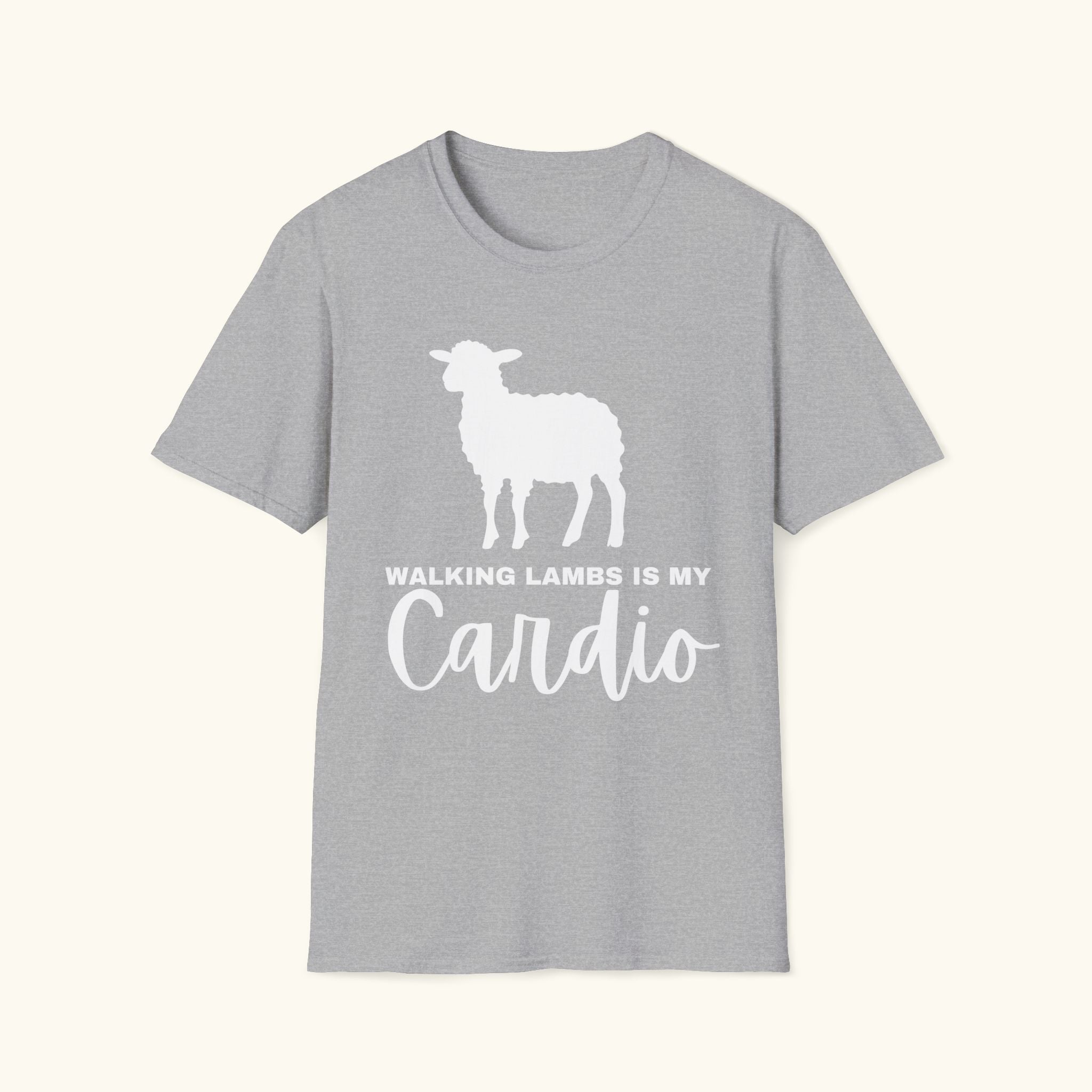 Walking Lambs is My Cardio T-Shirt