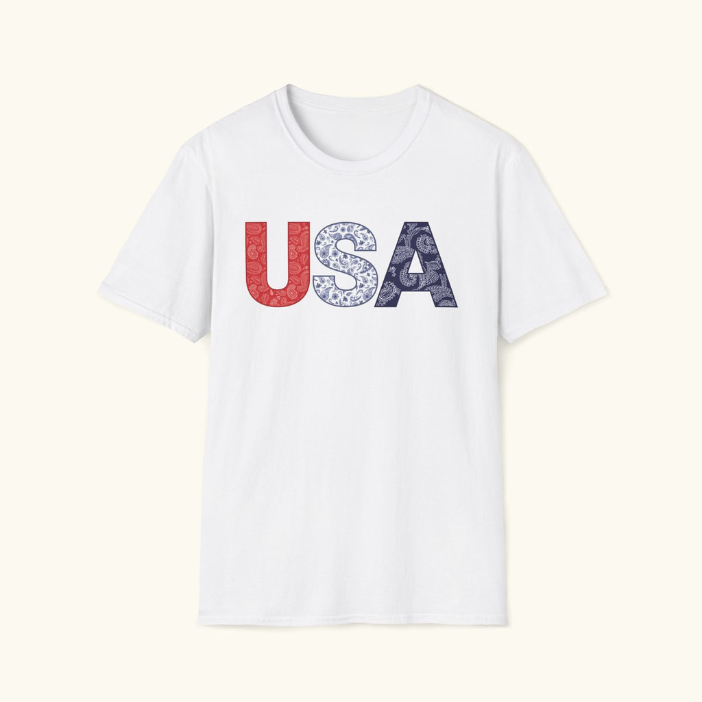 USA Paisley T-Shirt