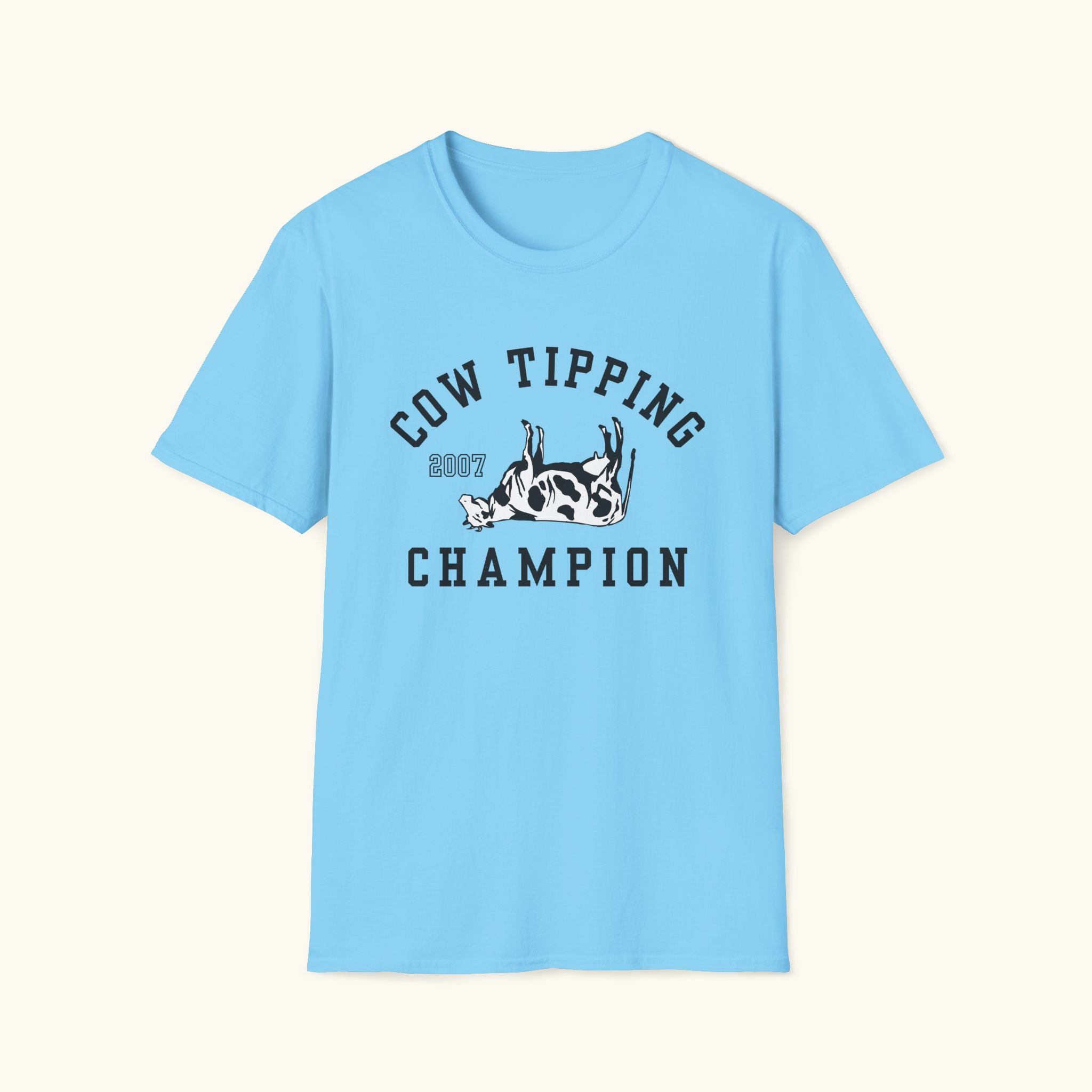 Cow Tipping Champion T-Shirt