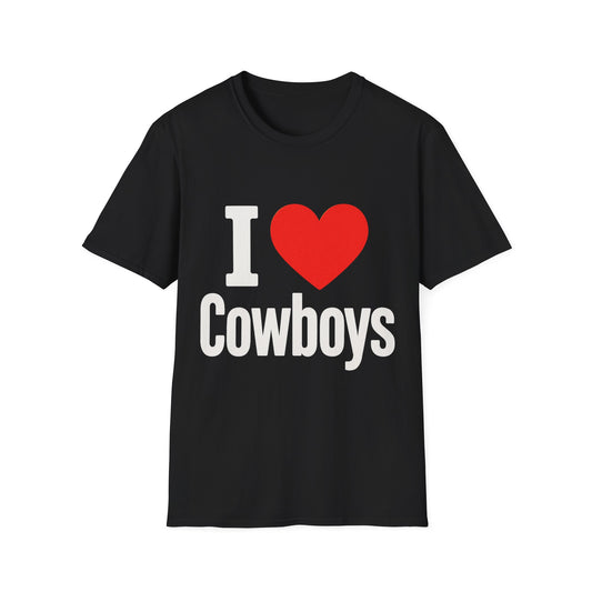 I ♥ Cowboys Graphic Tee Design