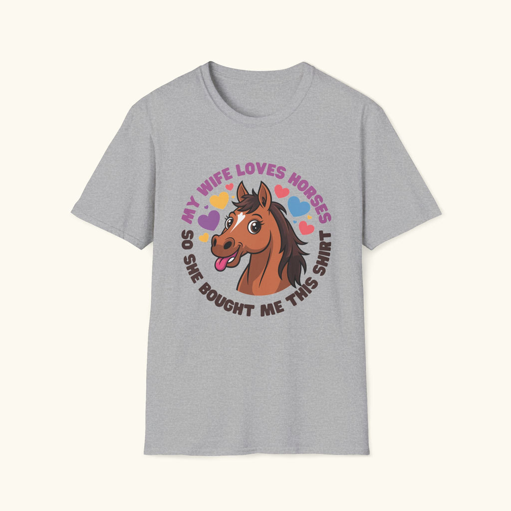 Wife Loves Horses T-Shirt