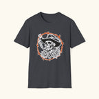Smoking Cowboy Skull T-Shirt