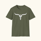 Pistol Cattle Skull T-Shirt