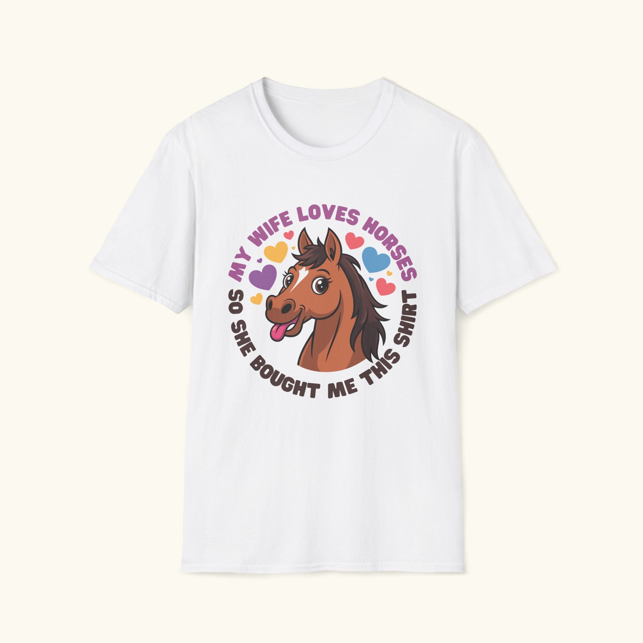 Wife Loves Horses T-Shirt