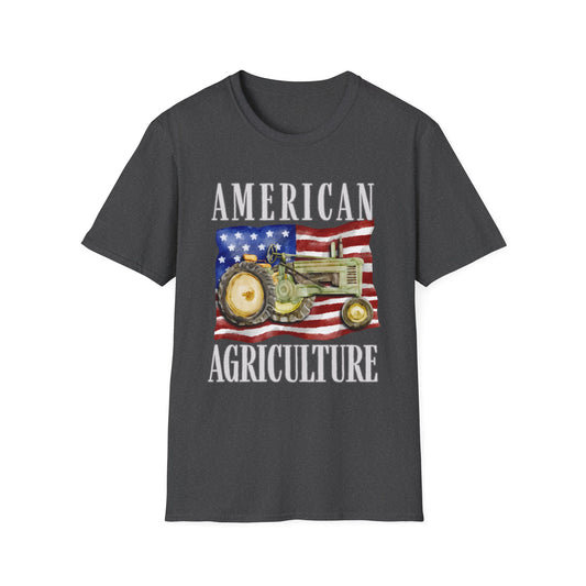 American Agriculture Tractor Graphic Tee