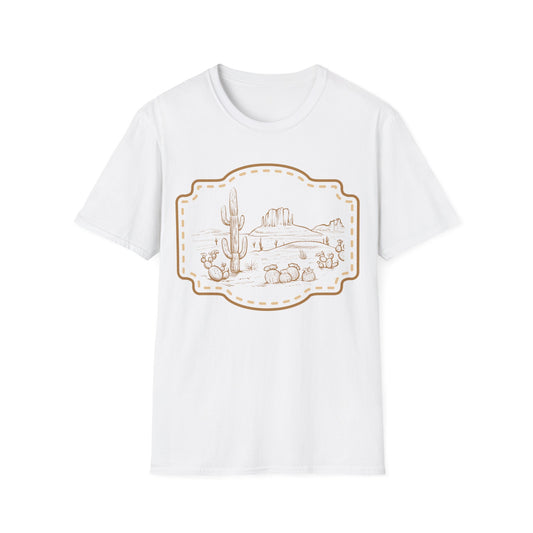 Desert Landscape Graphic T-Shirt