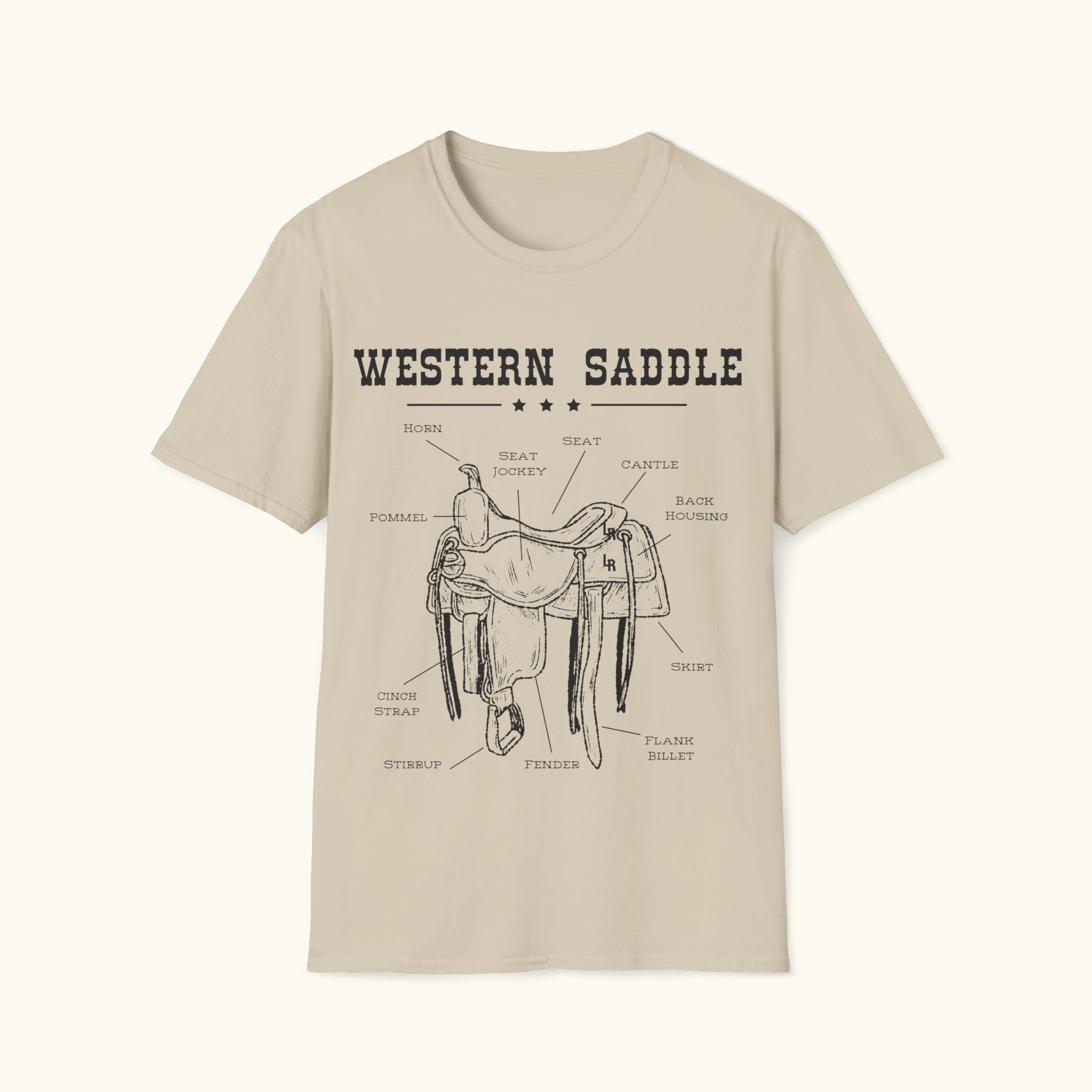Western Saddle Graphic Tee