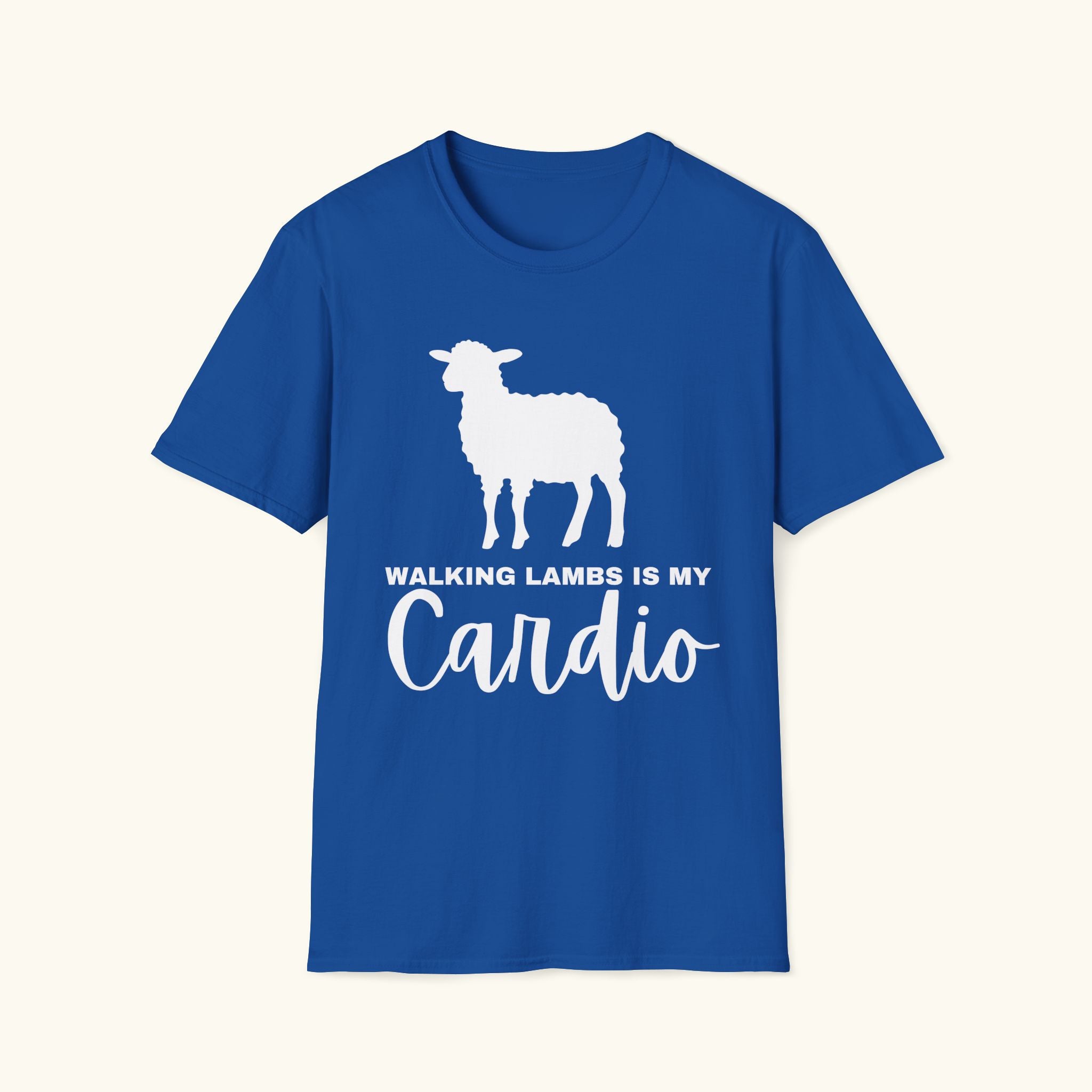 Walking Lambs is My Cardio T-Shirt
