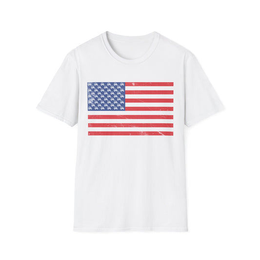 Farming USA Flag Graphic Tee