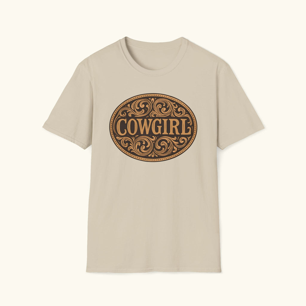 Cowgirl Belt Buckle T-Shirt