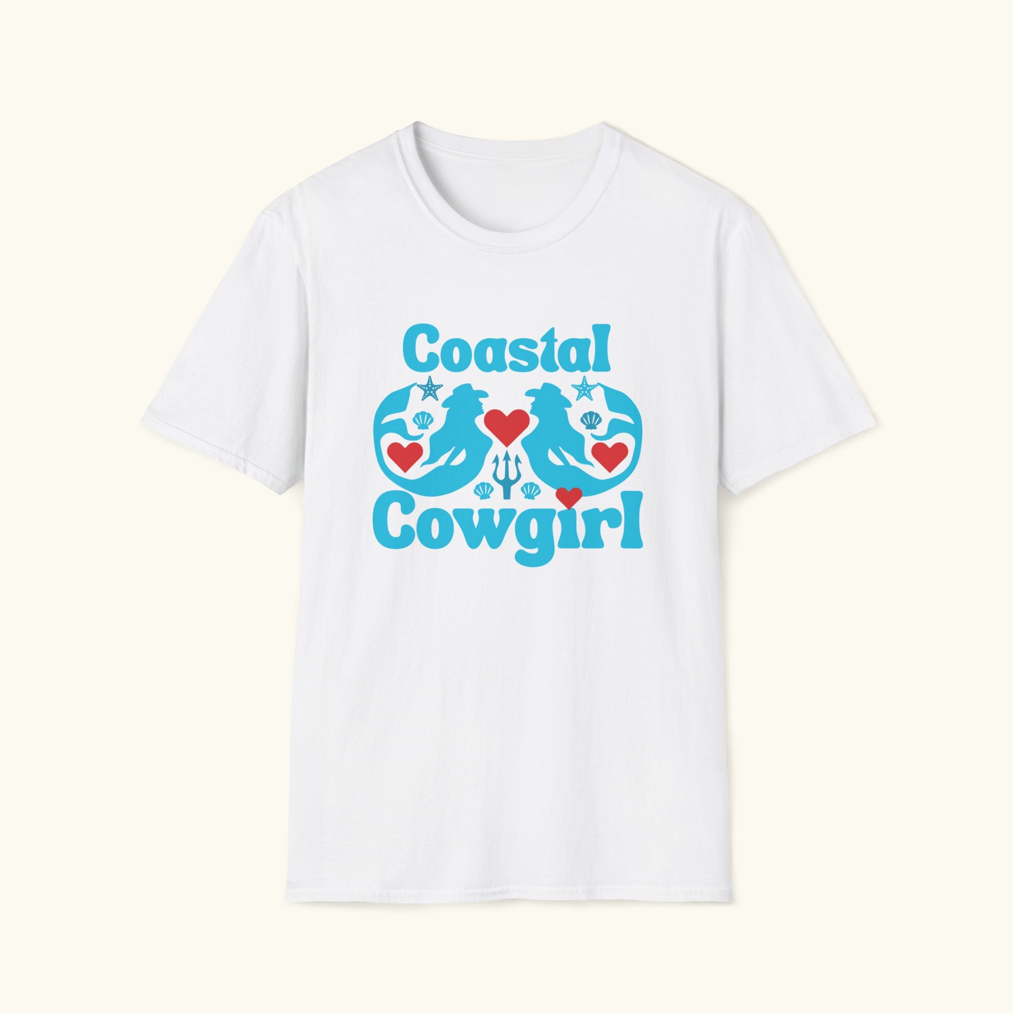Coastal Cowgirl Mermaids T-Shirt
